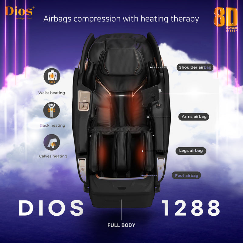 Kahuna Dios-1288 8D AI Dual Core Massage Chair