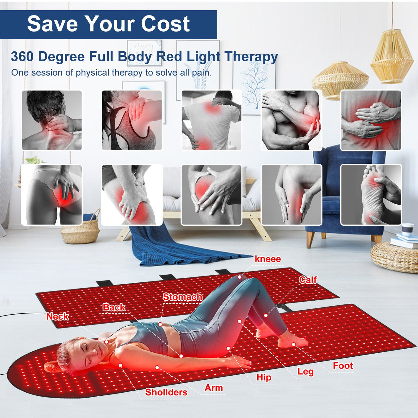 Red Light Therapy Pad